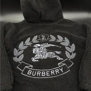 Burberry Black Fleece Hoodie